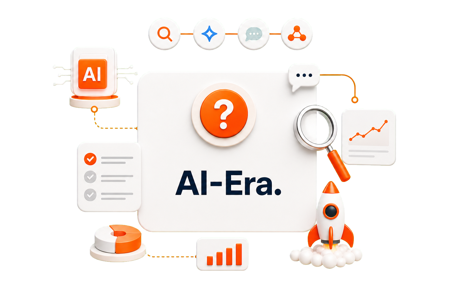 AI-era growth system FAQ illustration