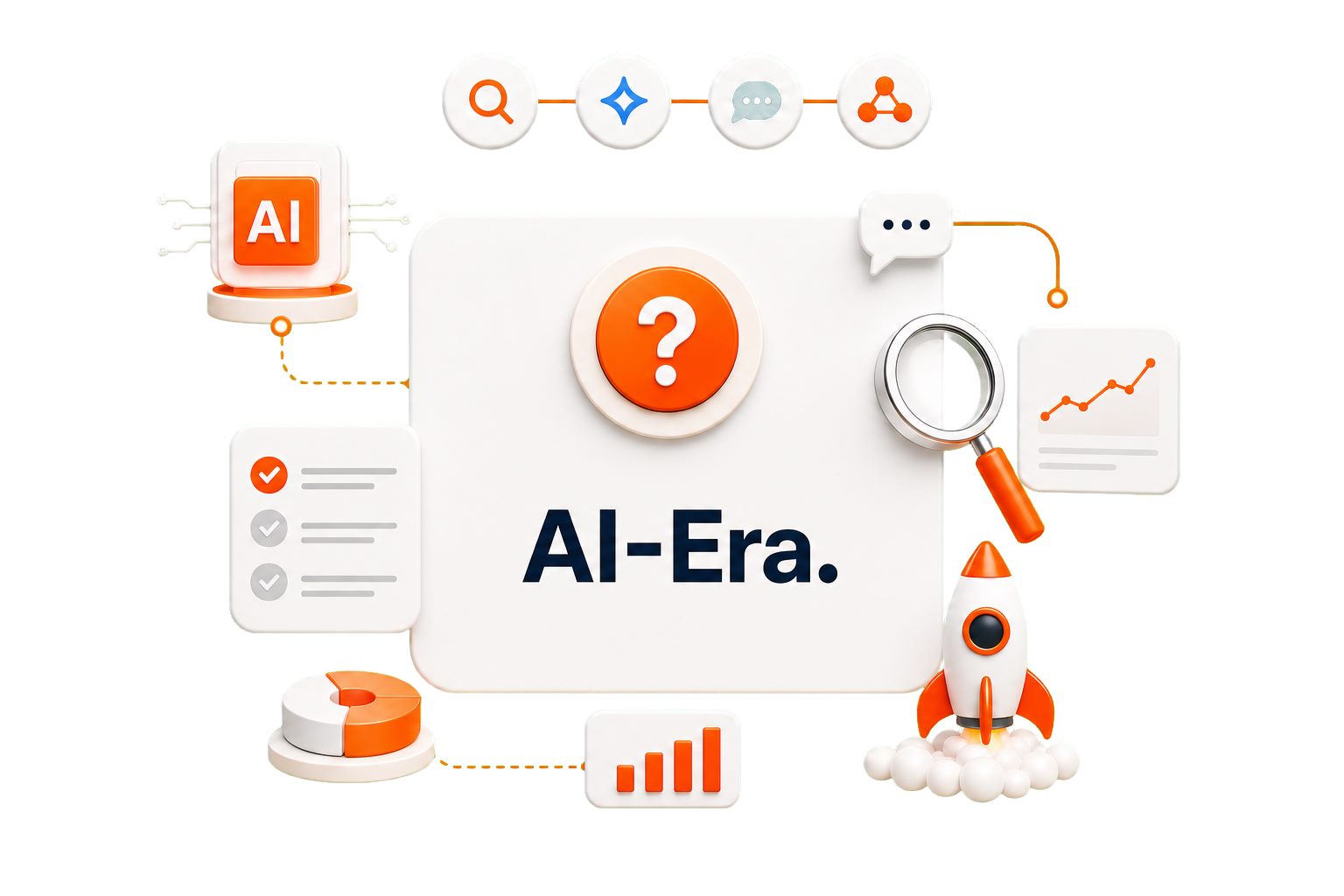 AI-era growth system FAQ illustration